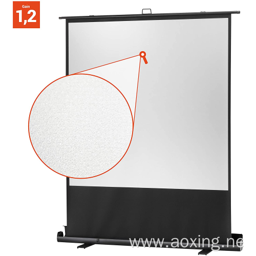 160x90cm portable outdoor 4k projector screen